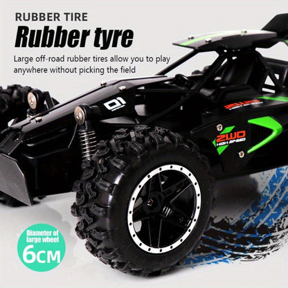 All-Terrain RC SUV Toy Car|Remote Control Racing Car - 2.4GHz Wireless Remote, 2-Wheel Drive, Anti-Shock System, Durable PVC Body & Anti-Skid Tires - Perfect for Off-Road, Sand, Grass & Indoor Play（Battery not Included）