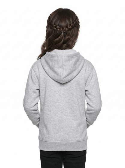 GW CLASSY OUTFIT Boys Girls Casual Fleece Hoodie Kids Lightweight Zipper Sweat Shirt Soft and Comfortable for School and Everyday