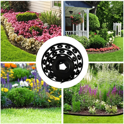 10-50m Garden Isolation Strips, Garden Edge Decorative Border Landscape Strips Ground Stakes, Edge High-piled Stakes for No-dig Garden Boundaries, Lawn Edge Fences, Suitable for Flower Beds And Grasslands