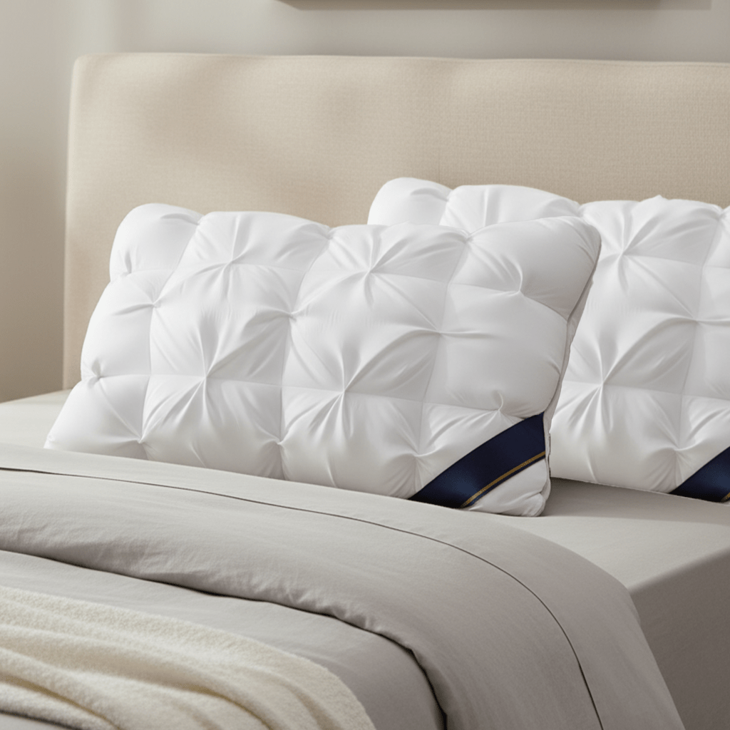 Two-Pack Quilted Bed Pillows - lifestyle setting 11