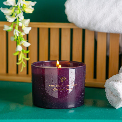 Nicola Spring Scented Candle - 130g/350g - Natural Soy Wax Candles Relaxing Fragrance Gift Set Aromatherapy Candle