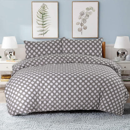 NIYS Bedding Duvet Cover Set in Single, Double and King Size with pillow cases
