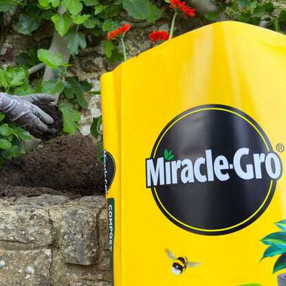 2x Miracle-Gro All Purpose Compost 40L Large Volume Multi-Use Plant Growing Medium for Flowers, Vegetables, Shrubs, Houseplants, Pots & Garden Beds