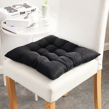 4pcs Solid-Color Office Cushion Supports The Cushion to Relieve The Discomfort of Prolonged Sitting