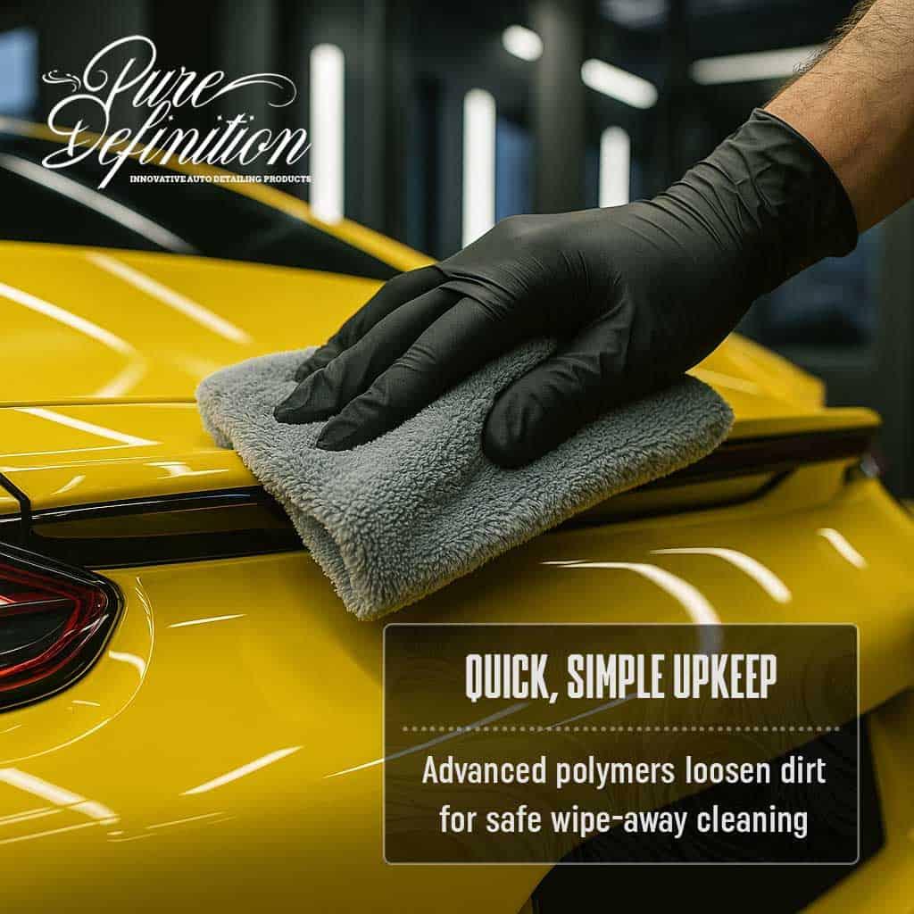 Quick Gloss Detailer - Car Detailing Spray Sealant & Coating For Vehicle Paintwork - Clay Lubricant - Pure Definition
