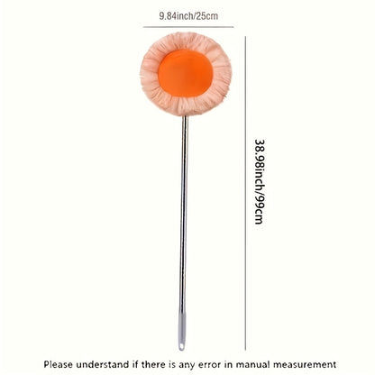 1pc, Ceiling Mop, Dust Removal Mop, Flexible Rotating Floor Mop, Wall Mop, Wet And Dry Dual-use Mop, Floor Wall Tile Glass Window Car Cleaning Mop, Cleaning Supplies, Cleaning Tool