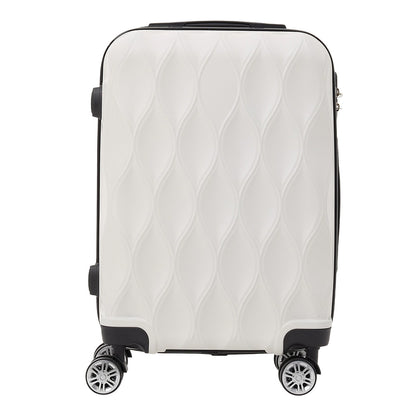 20 Inch Travel Suitcase with Spinner Wheels, Durable Hardshell Carry on Luggage for Business Trips & Weekend Getaways, Lightweight Rolling Luggage for Men & Women, Fashion Luggage