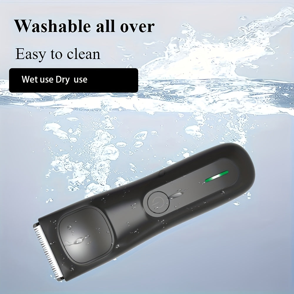 Rechargeable Ceramic-Blade Body Trimmer – Black