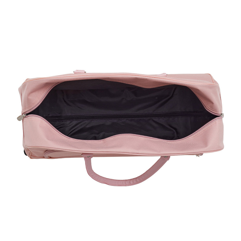 Foldable Wheeled Travel Duffel Bag, Large Capacity Rolling Handheld Luggage for Family Vacations, Outdoor, and Short Trips, Easy - To - Carry Tote with Durable Build