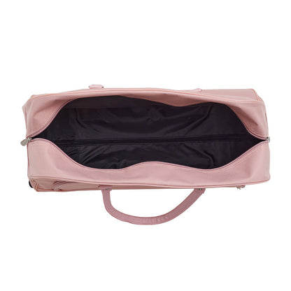 Foldable Wheeled Travel Duffel Bag, Large Capacity Rolling Handheld Luggage for Family Vacations, Outdoor, and Short Trips, Easy - To - Carry Tote with Durable Build