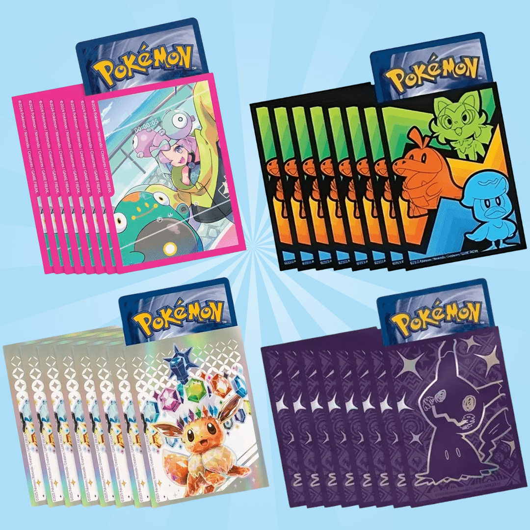 Elite Trainer Box Sleeves for Pokémon - 65pcs | Random Selection, Protection for Collectible Cards