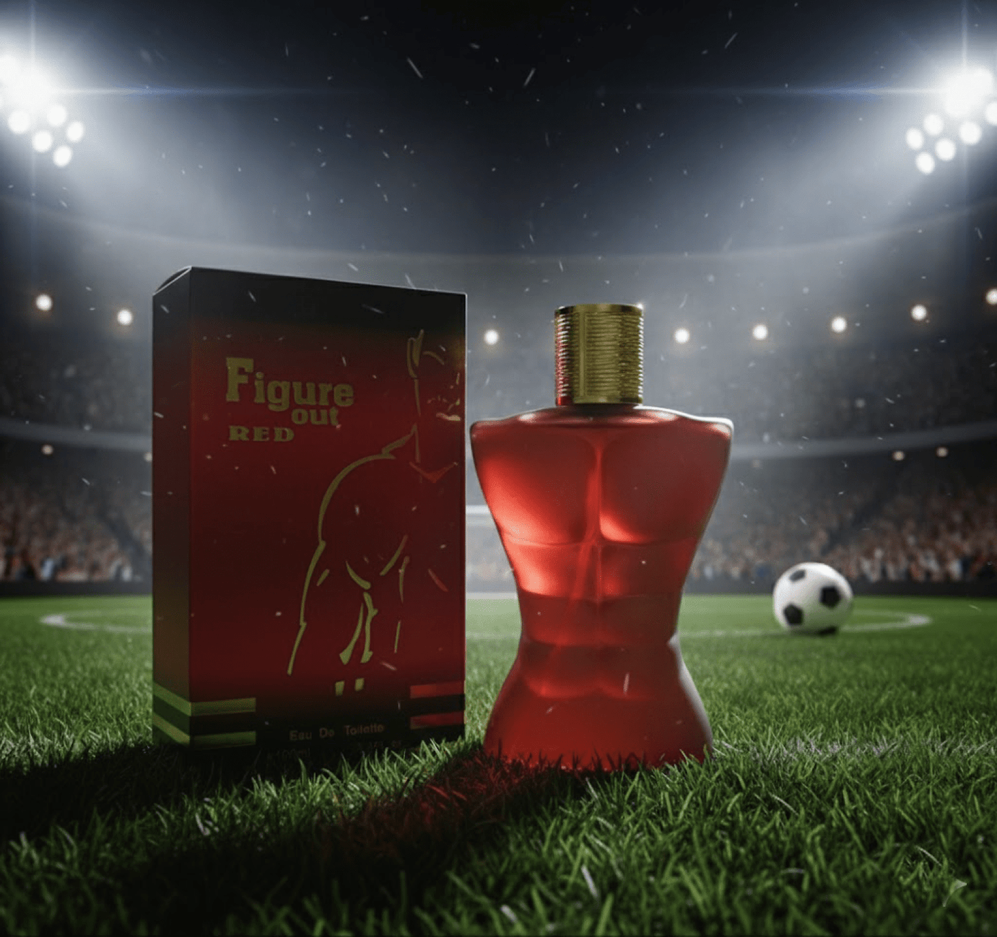Figure Out Red Men's Perfume EDT 100ml – Dynamic & Energizing Aromatic Spicy Fragrance for Him – Long-Lasting Masculine Perfume Spray – Invigorating Scent for Active Lifestyles, Sport, & Everyday Confidence – Premium Quality Designer Inspired Aroma – Unle