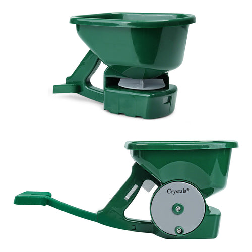 Hand Spreader 3 Liter - Efficient and Precise Rotary Grass Seed Spreader and Lawn Feed Spreader - Made for Effortless Grass Seed and Lawn Fertiliser Distribution