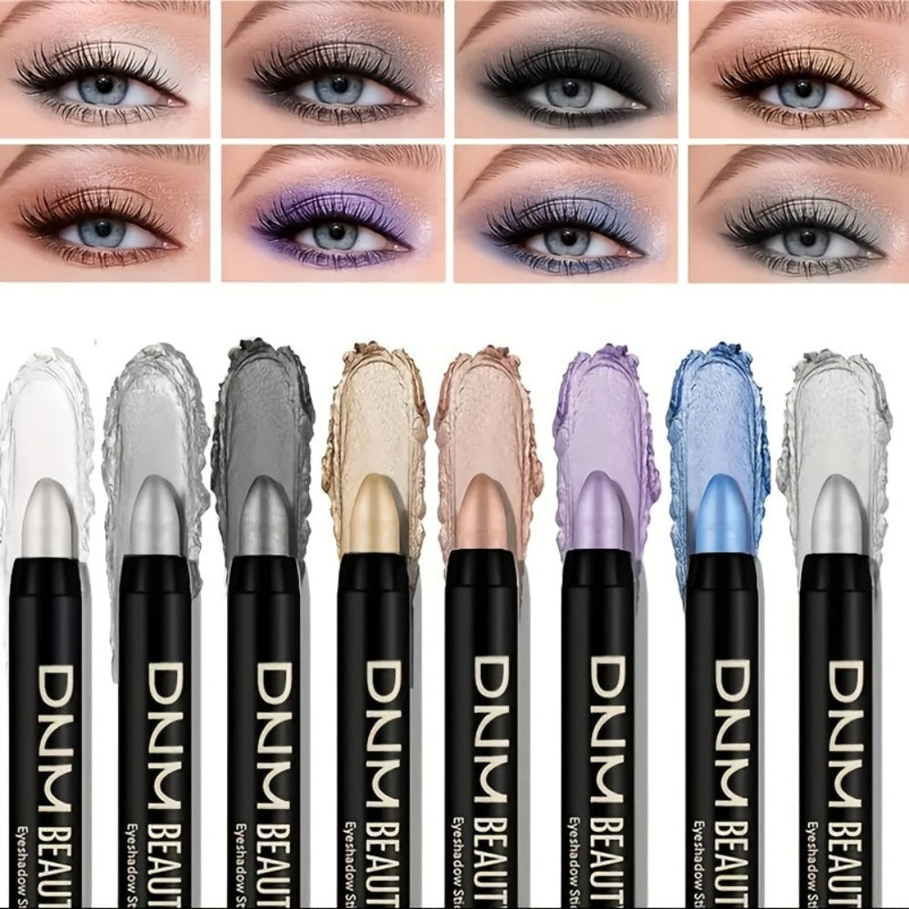 16-Piece Shimmer Eyeshadow & Eyeliner Pen Set – Colourful Glitter Gel Eyeliner Pencils for Festival, Halloween, Christmas & Party Makeup | ShopVora UK