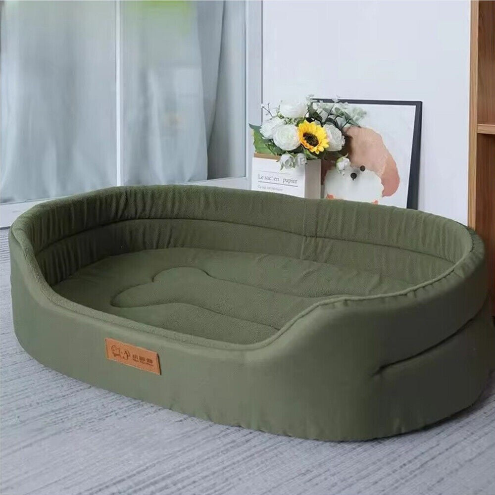 [Machine Washable Pet Bed] Pet Bed, Machine Washable Mattress for Dogs And Cats, Cozy & Soothing Support Cushion