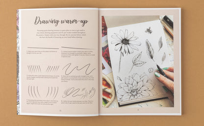 The Kew Book of Drawing Flora And Fauna ¦ 20 Stunning Step-By-Step Tutorials - Draw Plants And Animals with Joy-Louise Robinson