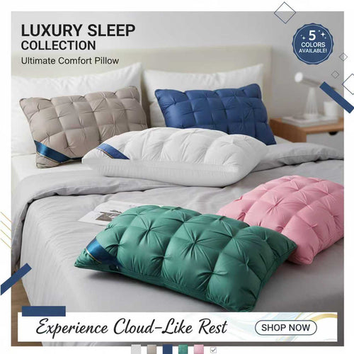 Two-Pack Quilted Bed Pillows - product view 1