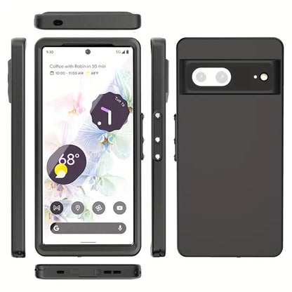 For Google Pixel 7 8 Pro 7A 8A - IP68 Waterproof Case 360° Full Body Case Shockproof Dustproof Drop-proof Built-in Screen Protector Phone Case
