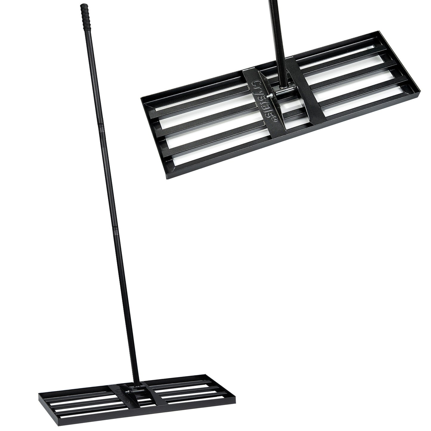 Lawn Leveling Rake, 30"x10" Level LawnTool, Heavy Duty Effort Saving Lawn Level Tool, Stainless Steel Handle Lawn Leveler for Yard Garden Golf Course, Ease Level Soil Sand Dirt Surfaces