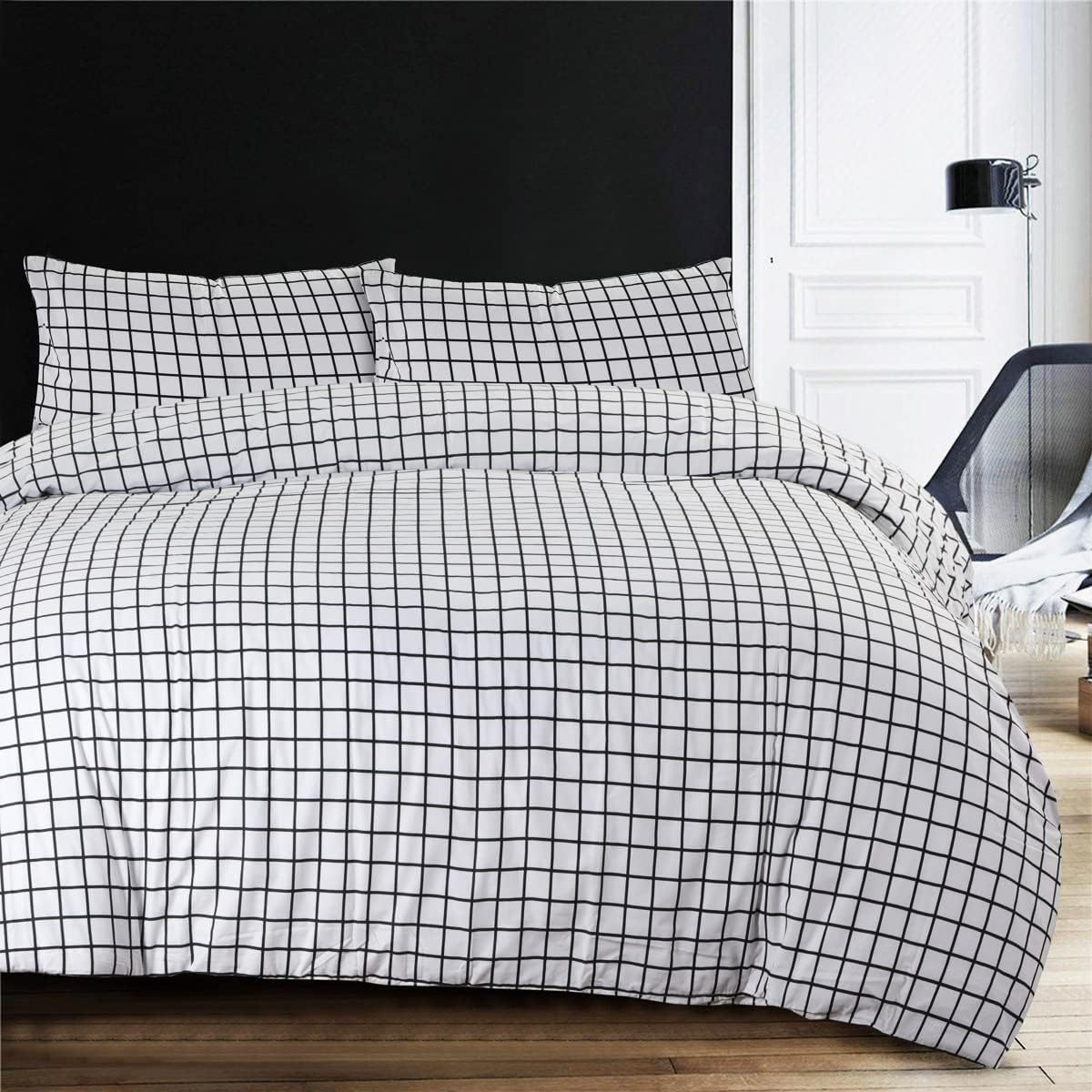 NIYS Bedding Duvet Cover Set in Single, Double and King Size with pillow cases