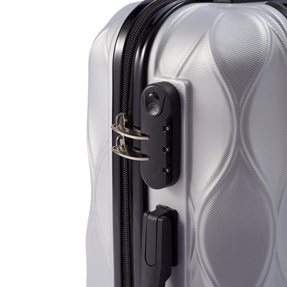20 Inch Travel Suitcase with Spinner Wheels, Durable Hardshell Carry on Luggage for Business Trips & Weekend Getaways, Lightweight Rolling Luggage for Men & Women, Fashion Luggage