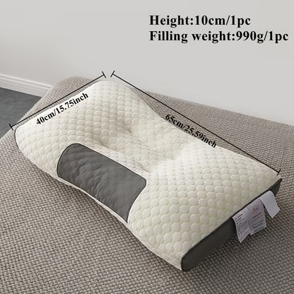 Pack of 2/1pc Neck Pillow, Removable & Washable, with High Quality Pillow Core, Soft Comfortable Pillows for Neck and Shoulder, Pillow for Sleeping, Low Profile Pillows, Pillow for Back Sleepers, Sofa, Bed, Living Room and Home Use, Soft Modern Neck