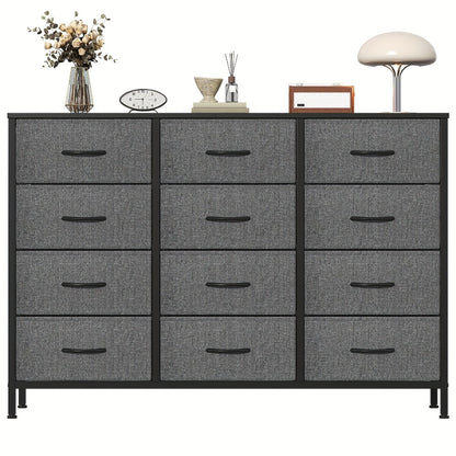 twelve-drawer fabric storage chest - feature detail 3