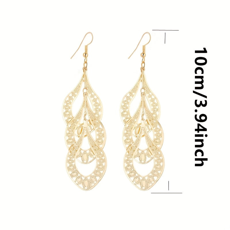 Statement Drop Earring Set - Six or Twelve Pairs