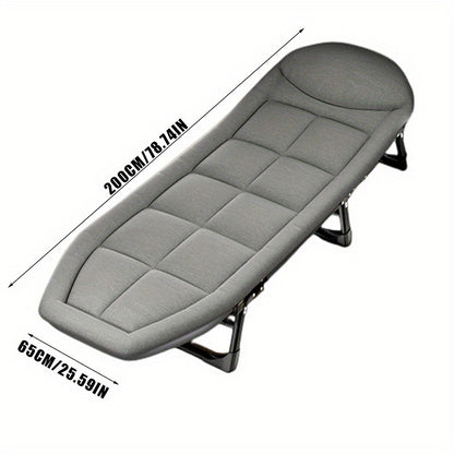 Oversized Collapsible Single Sofa Bed - Versatile Lounge Bed Ideal for Camping And Travel, Comes with Comfortable Cushions And Pillows, an Excellent Gift for Holidays, a Must-Have for Outdoor Camping, The Ultimate Holiday Present