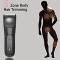 Rechargeable Ceramic-Blade Body Trimmer – Black - alternate angle 2