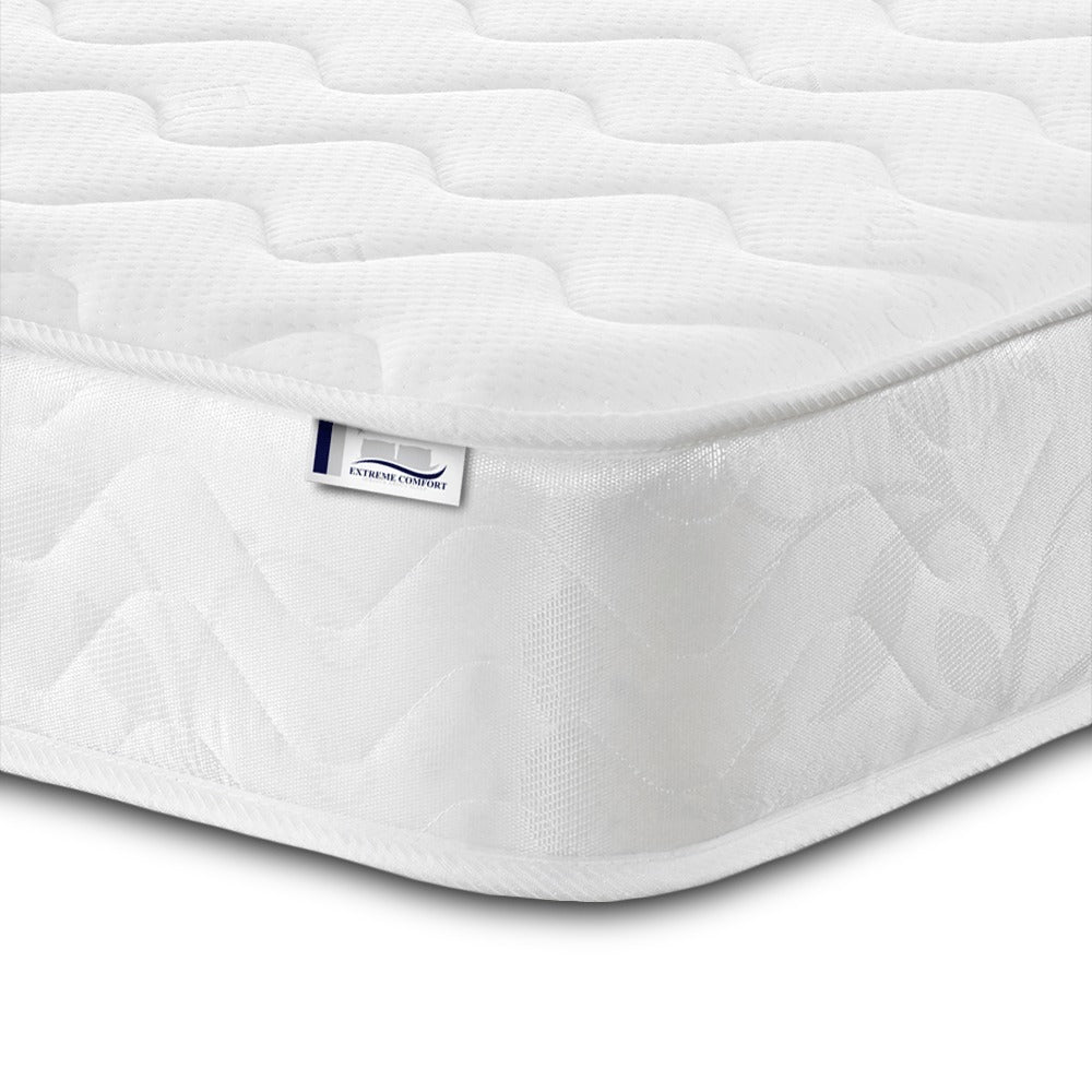 Hybrid Spring Mattress 18CM Deep Memory Foam Open Coil Kids Single Double King All Sizes UK Made BS7177