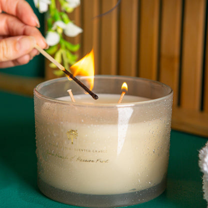 Nicola Spring Scented Candle - 130g/350g - Natural Soy Wax Candles Relaxing Fragrance Gift Set Aromatherapy Candle