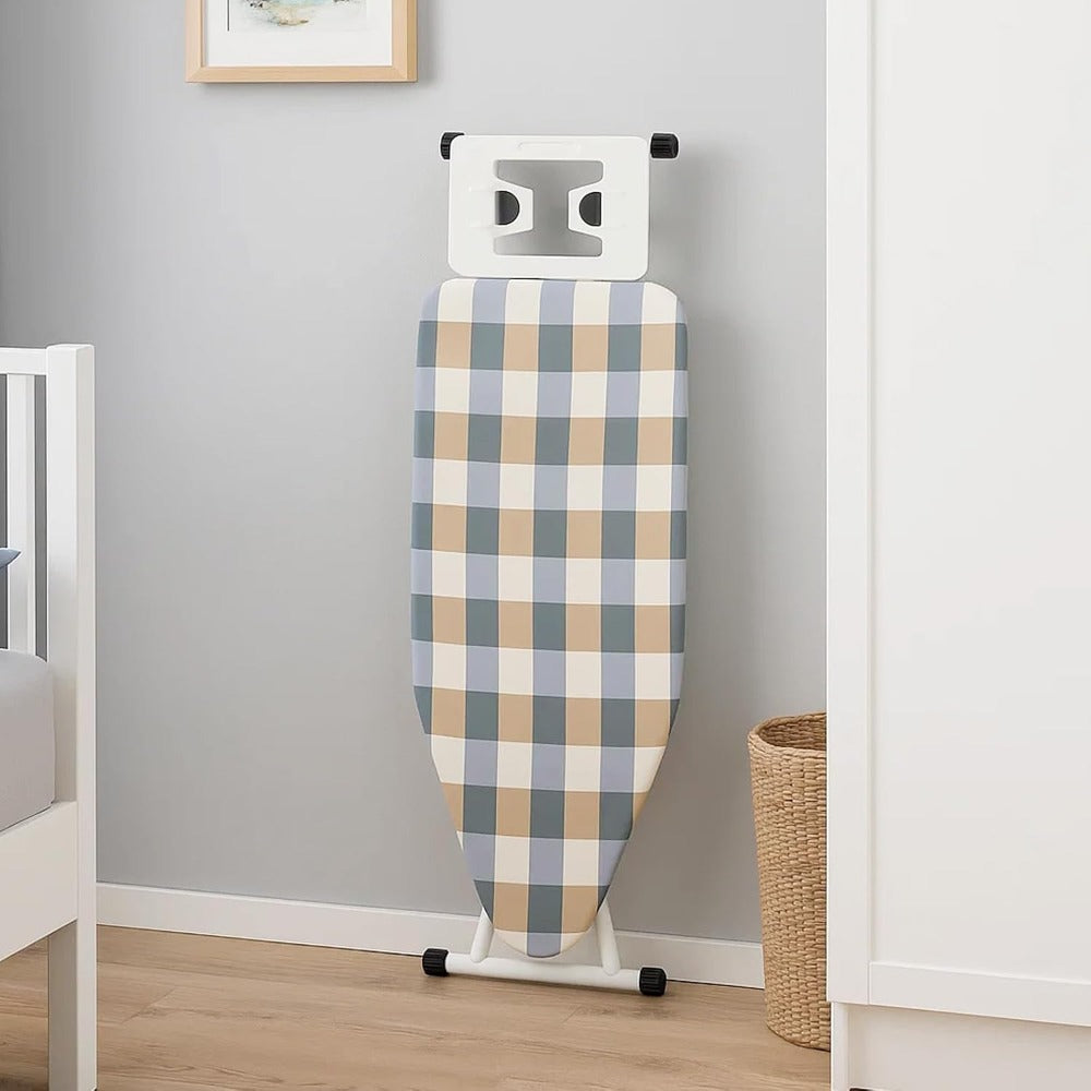 Ironing Boards Adjustable Heights Cotton Cover with Iron Rest TopIron Board Universal Extra Wide Lightweight Iron Board Rack
