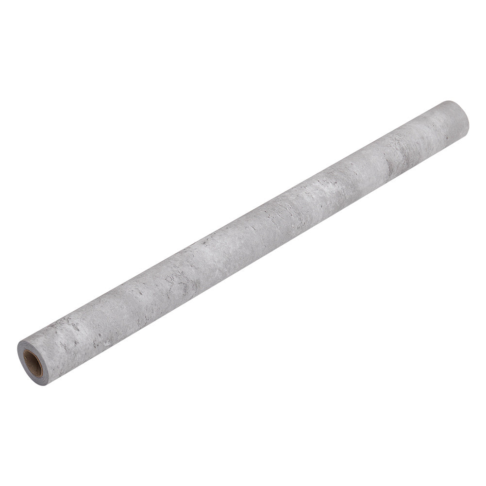 5mx60cm Grey Self Adhesive Wallpaper 60x500cm Concrete Effect Sticky Back Plastic Industrial Cement Vinyl Wrap Peel and Stick Kitchen Worktop Covering Sticky Back Plastic Furniture Sticker