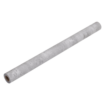 5mx60cm Grey Self Adhesive Wallpaper 60x500cm Concrete Effect Sticky Back Plastic Industrial Cement Vinyl Wrap Peel and Stick Kitchen Worktop Covering Sticky Back Plastic Furniture Sticker