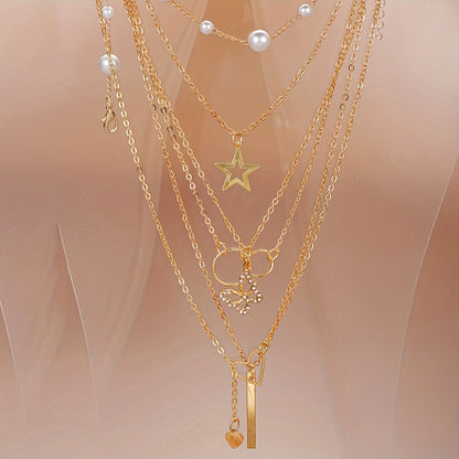86pcs Fashionable Elegant Necklace, Earrings, Rings, and Studs Jewelry Set for Women & s - Versatile Casual Attire or Holiday Gift, No Box Included