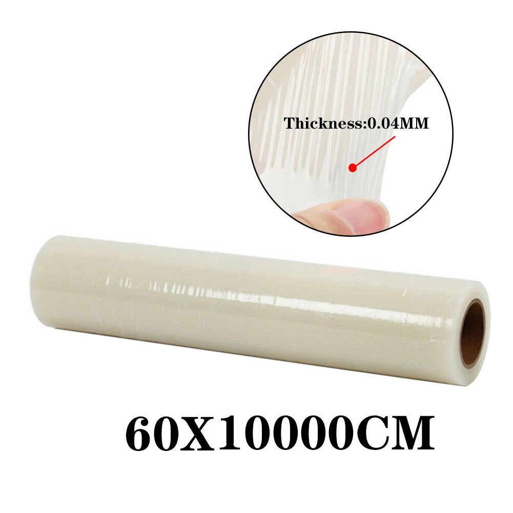 1Roll Self Adhesive Clear Carpet Protector Film Temporary Protecting Floor Dust Sheet Cover, Stairs Home Office Hotel Floor Carpet Protector Roll, Home Renovation Furniture Covering Film, 60cm*100m