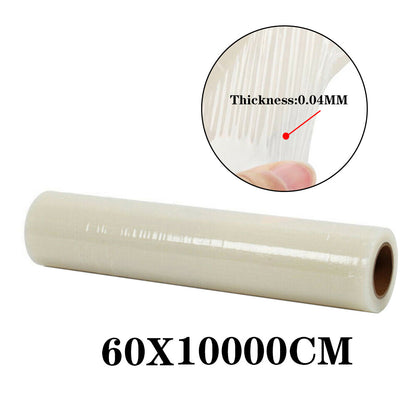 1Roll Self Adhesive Clear Carpet Protector Film Temporary Protecting Floor Dust Sheet Cover, Stairs Home Office Hotel Floor Carpet Protector Roll, Home Renovation Furniture Covering Film, 60cm*100m