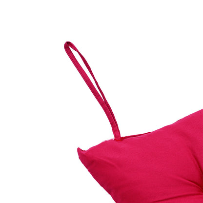 4pcs Solid-Color Office Cushion Supports The Cushion to Relieve The Discomfort of Prolonged Sitting