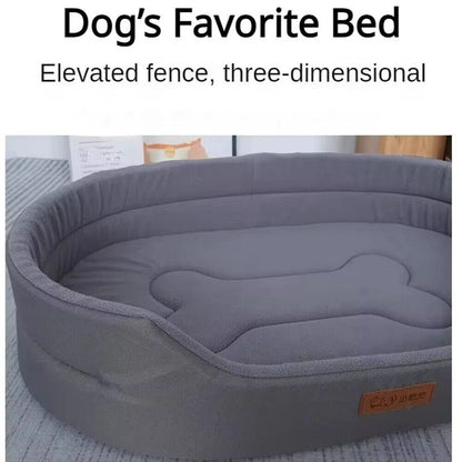 [Machine Washable Pet Bed] Pet Bed, Machine Washable Mattress for Dogs And Cats, Cozy & Soothing Support Cushion