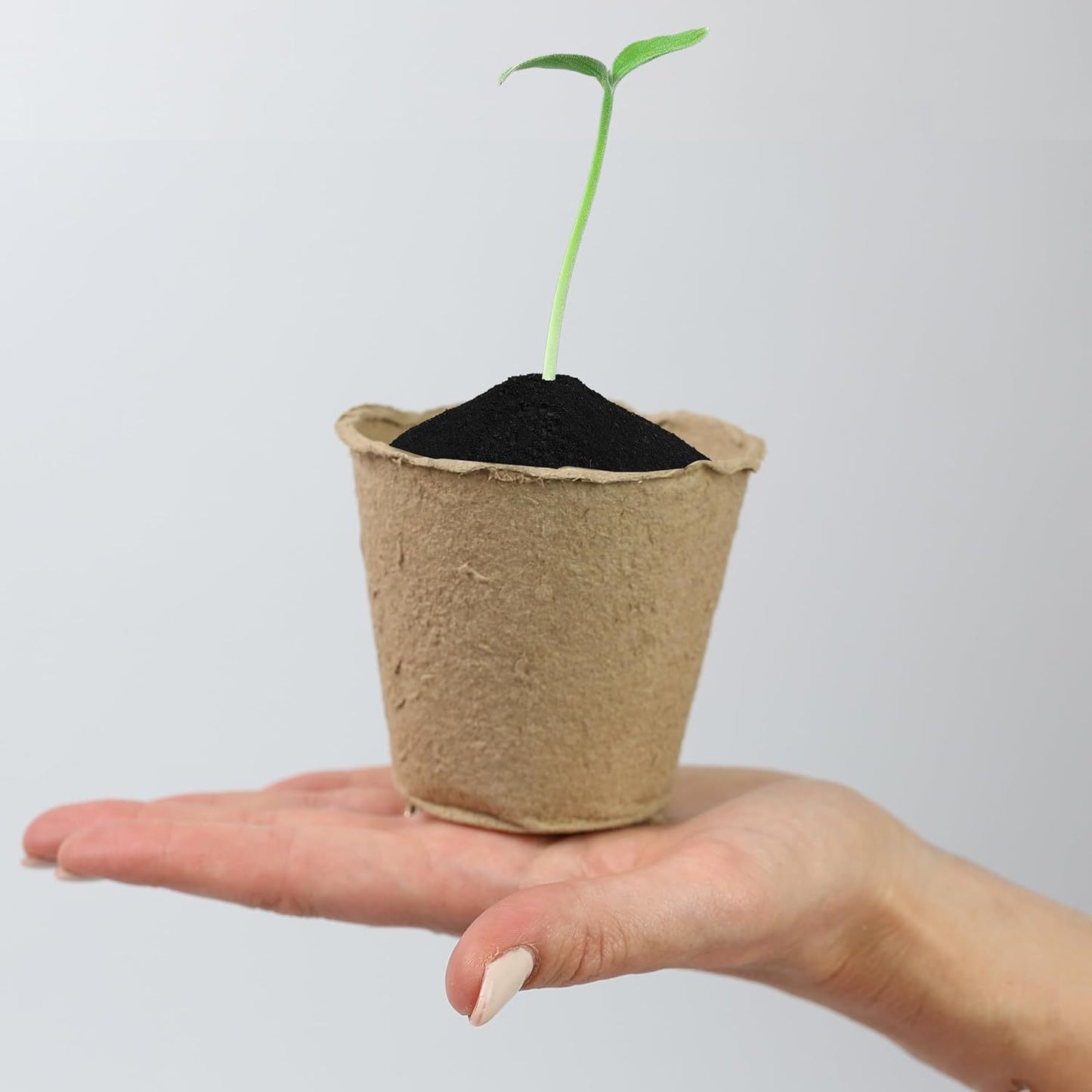 Plant Pots 96pcs 6 Cm Paper Cups Seed Pots Round Seedling Pots For Growing Vegetables, Fruit, Herb, Flower