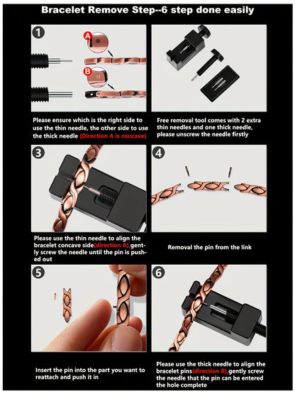 Teardrop-shaped Stylish Bracelet for Men and Women, Fashionable Couple's Bracelet, Gift for Lovers, Family, and Friends