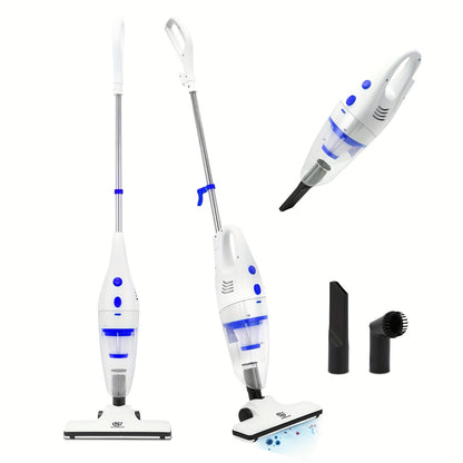 SUPERLEX 600W Vacuum Cleaner with Cable 4-in-1 Upright Bagless Vacuum, Hand-held Stick Vacuum Cleaner 16Kpa Suction with HEPA Filter for Animal Hair, Carpet, Floor