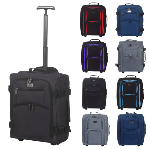 Ryanair Carry On Hand Luggage Suitcase Lightweight Travel Cabin Approved Trolley Bag with Wheels Suit Case Hand Luggage