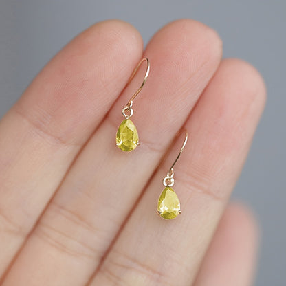 Handmade Earrings, Anti-Allergic, S925 Silver, French Palace Noble, Easy, Light Luxury, Classic, Water Drop, Temperament, Versatile Ear Hooks