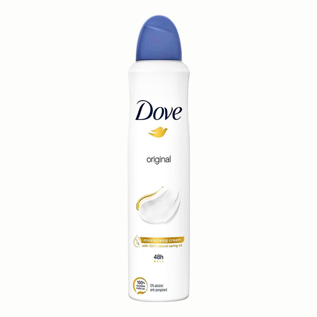 Pack of - 3 Dove Original Antiperspirant Deodorant Spray 250ml