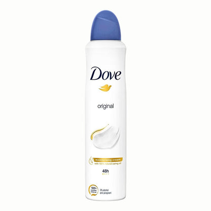 Pack of - 3 Dove Original Antiperspirant Deodorant Spray 250ml