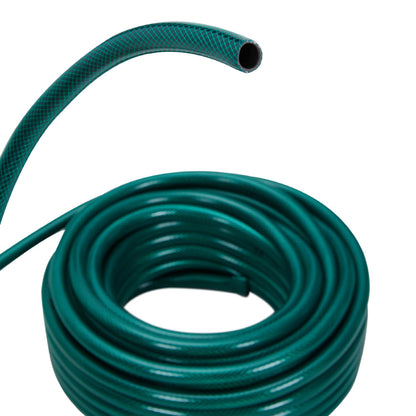 Garden Hose for Outdoor Cleaning and Watering in All Seasons, Flexible Water Pipe Strong Durable Material PVC Use for Watering Plant Flower Lawn Cleaning House Dia 12mm Thk 2mm Multiple Sizes