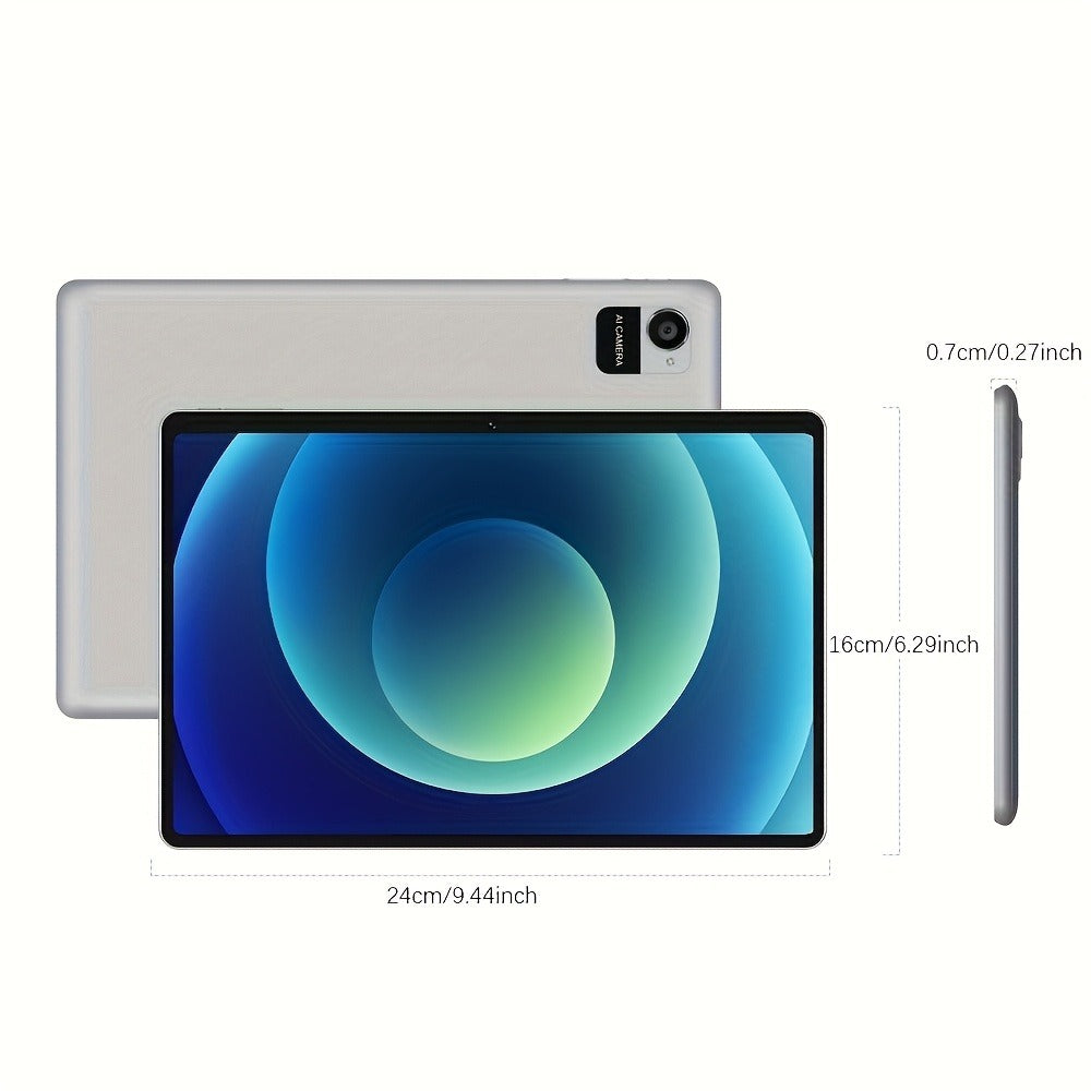 CRELANDER 2-in-1 Android 15 Tablet 12GB RAM 128GB ROM with Keyboard Mouse Stylus Pen 2.4G 5G WiFi GMS Certified Google Tablet PC