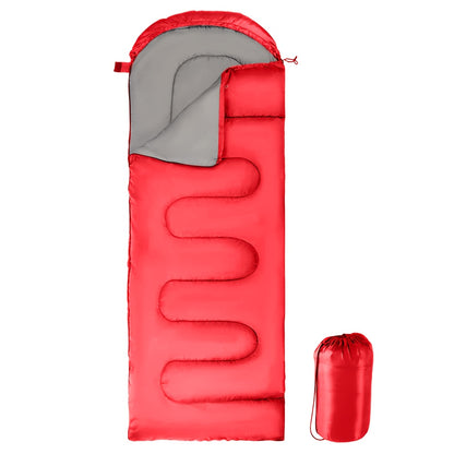 1pc Sleeping Bags For Single Adults, 4 Season Envelope Lightweight Compact Ultralight Backpacking With Portable Carry Bag For Summer, Camping, Hiking & Travel, Indoor & Outdoor Use